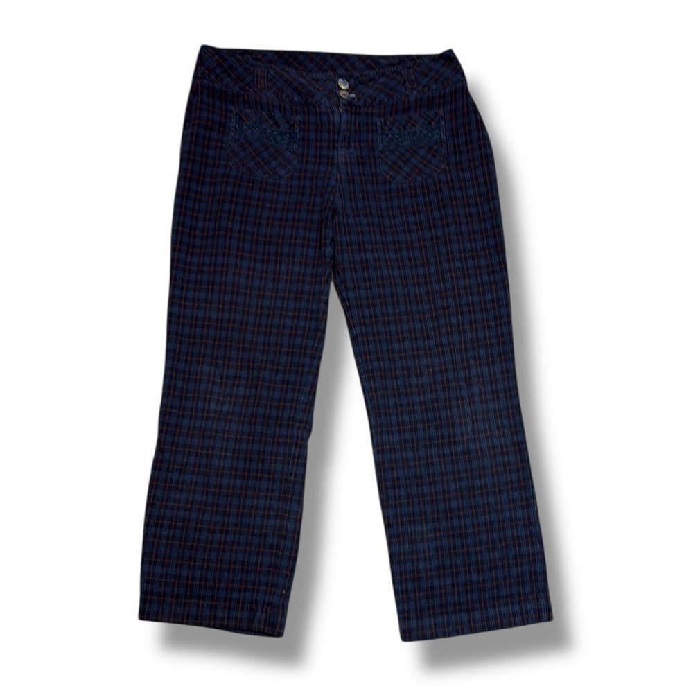 Sundance Plaid Pants‎ With Danity Front Pockets Size Medium